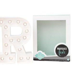 American Crafts Heidi Swapp 10 Inch Marquee Letters Number 0 