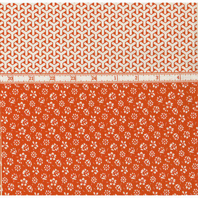 Patchwork play all day naranja detalle 2