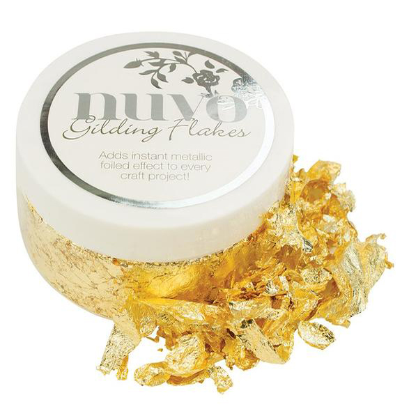 Nuvo Gilding Flakes radiant gold