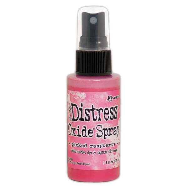 Distress Oxide Spray picked rapsberry