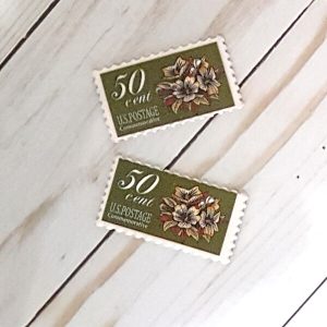 Botón sello postal