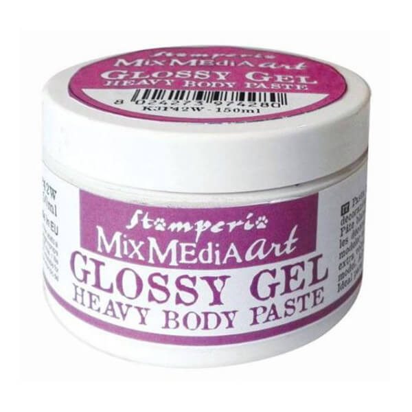 glossy gel heavy body paste