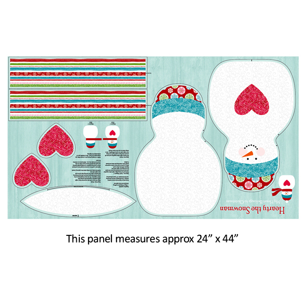 Panel snowman