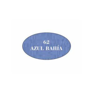 Pintura acrilica mate Azul Bahia 62