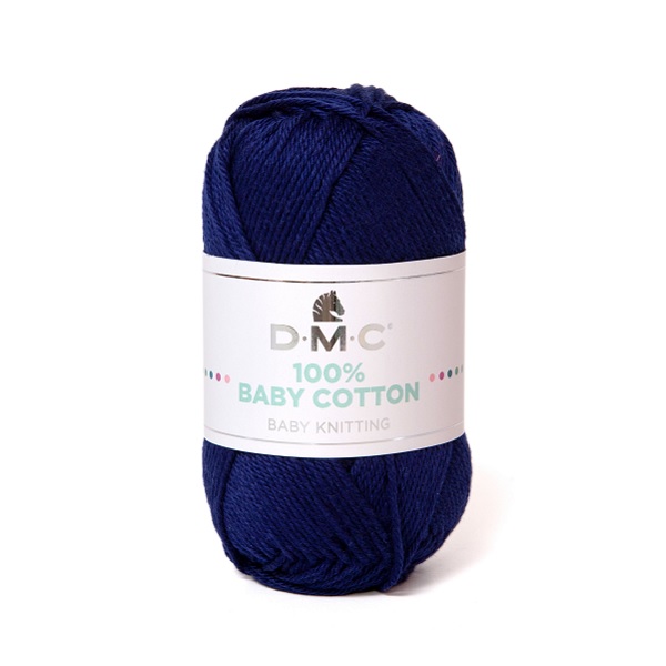 Hilo Baby Cotton Azul Marino