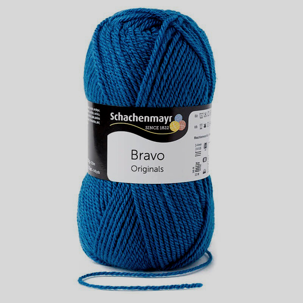 lana bravo original azul prusia
