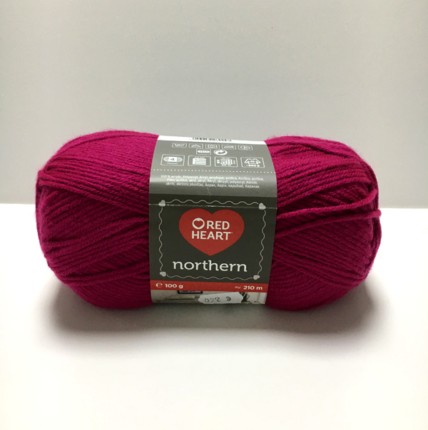 red heart northern fucsia