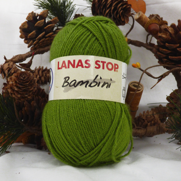 Lana Bambini verde - Lanas Stop - Komola Krafts