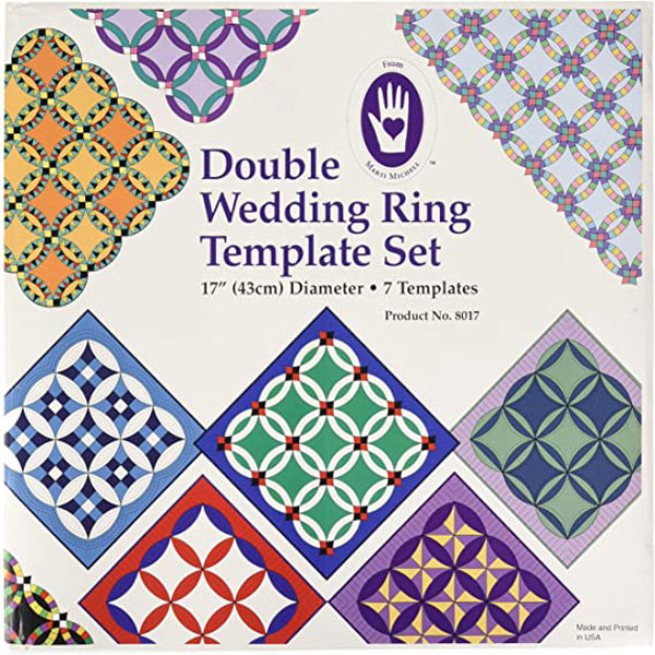 Conjunto de Plantillas Double Wedding Rings