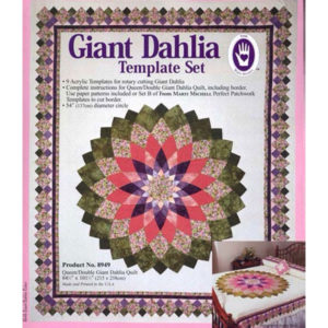 Conjunto de Plantillas Giant Dahlia