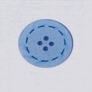Botón color Marino de Algodón reciclado