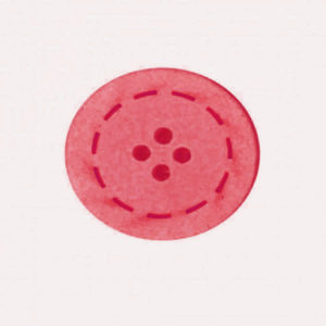 Botón color Fresa de Algodón reciclado
