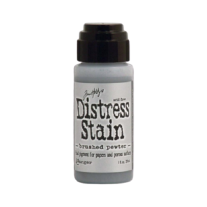 distress stain brushed pewter