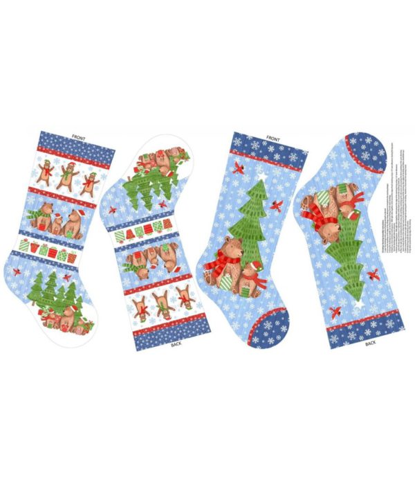 Panel calcetín de Navidad