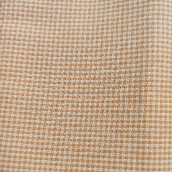 tela japonesa naranja con cuadritos