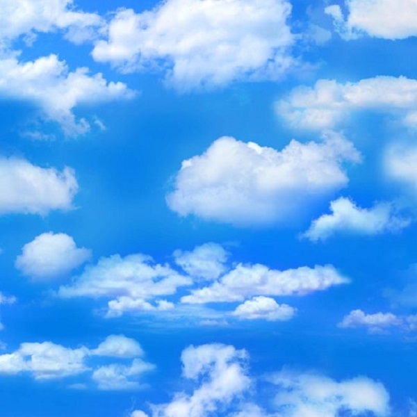tela blue clouds