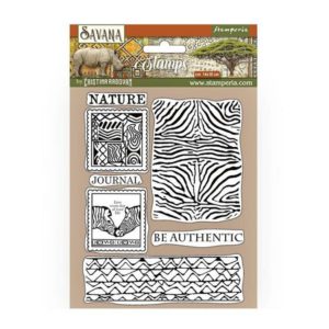 sellos de caucho zebra texture