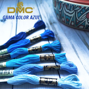 DMC Mouliné Gama Azul