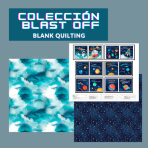 Colección Blast off de Blank Quilting
